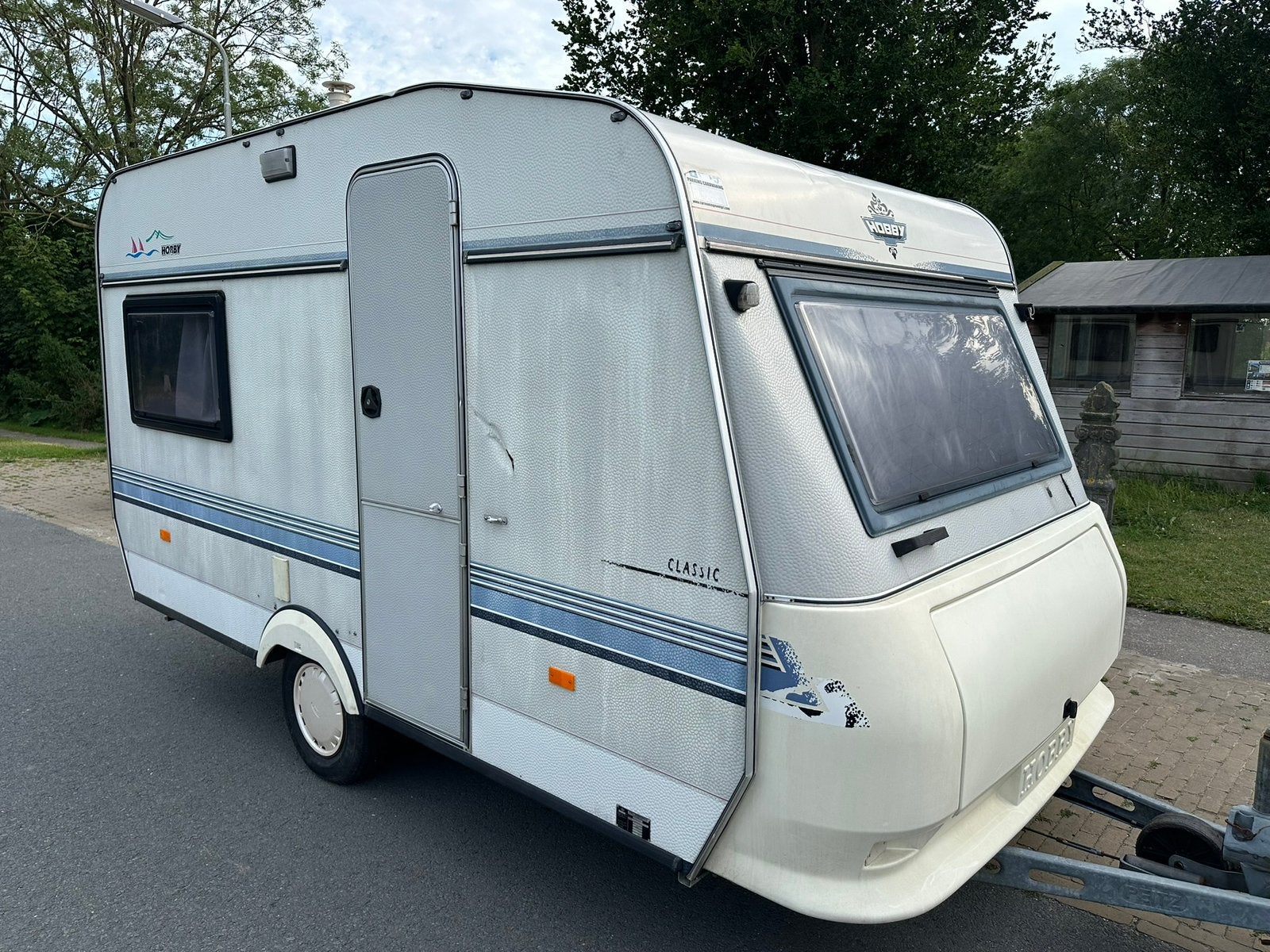 Hobby Classic 10H Caravan  1995- export of festival caravan!, Rondzit, Bedrijf, Tot en met 3, Tot 500 kg