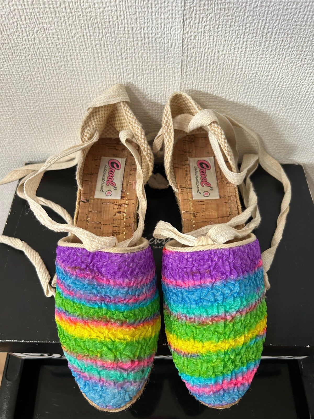 Crool International Regenboog Espadrilles, Ophalen, Zo goed als nieuw, Overige kleuren, Espadrilles of Moccasins