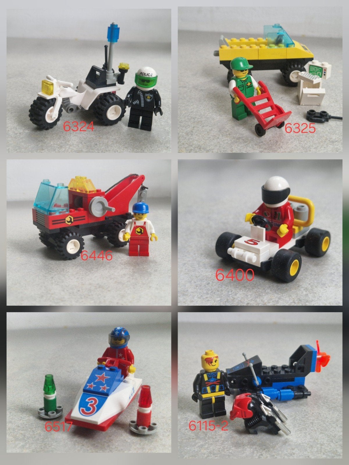Lego diverse kleine setjes met minifig, Ophalen of Verzenden