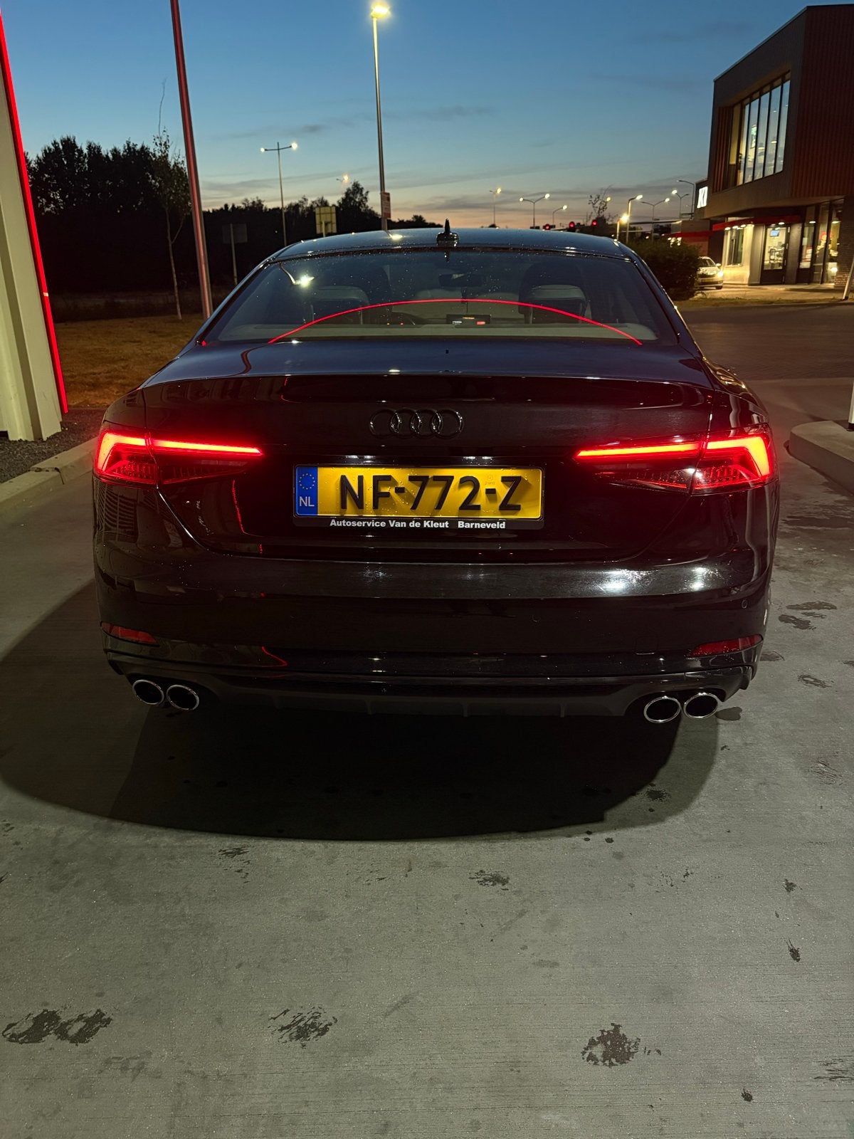 Audi A5 2.0 Tfsi 260pk Ultra S Tronic 2017 Zwart, Auto's, Audi, 4 cilinders, 1984 cc, 4 stoelen, Zwart