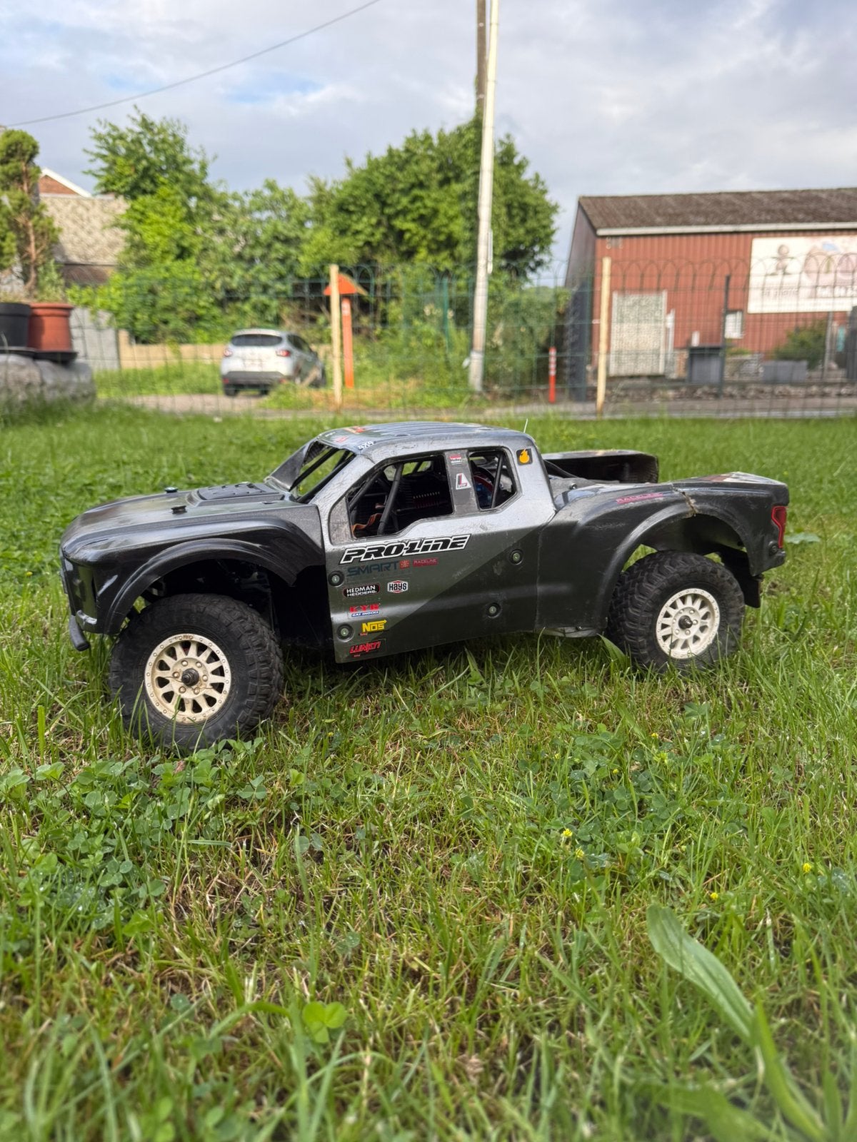 Losi Baja Rey 1/10 RC met veel upgrades en onderdelen, Elektro, Gebruikt, Auto offroad, Ophalen of Verzenden