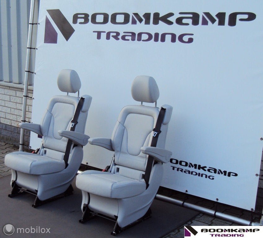 Mercedes-Benz V-klasse luxe klikstoelen / stoel wit leder, Mercedes-Benz, Nieuw, Ophalen of Verzenden, Mercedes-Benz