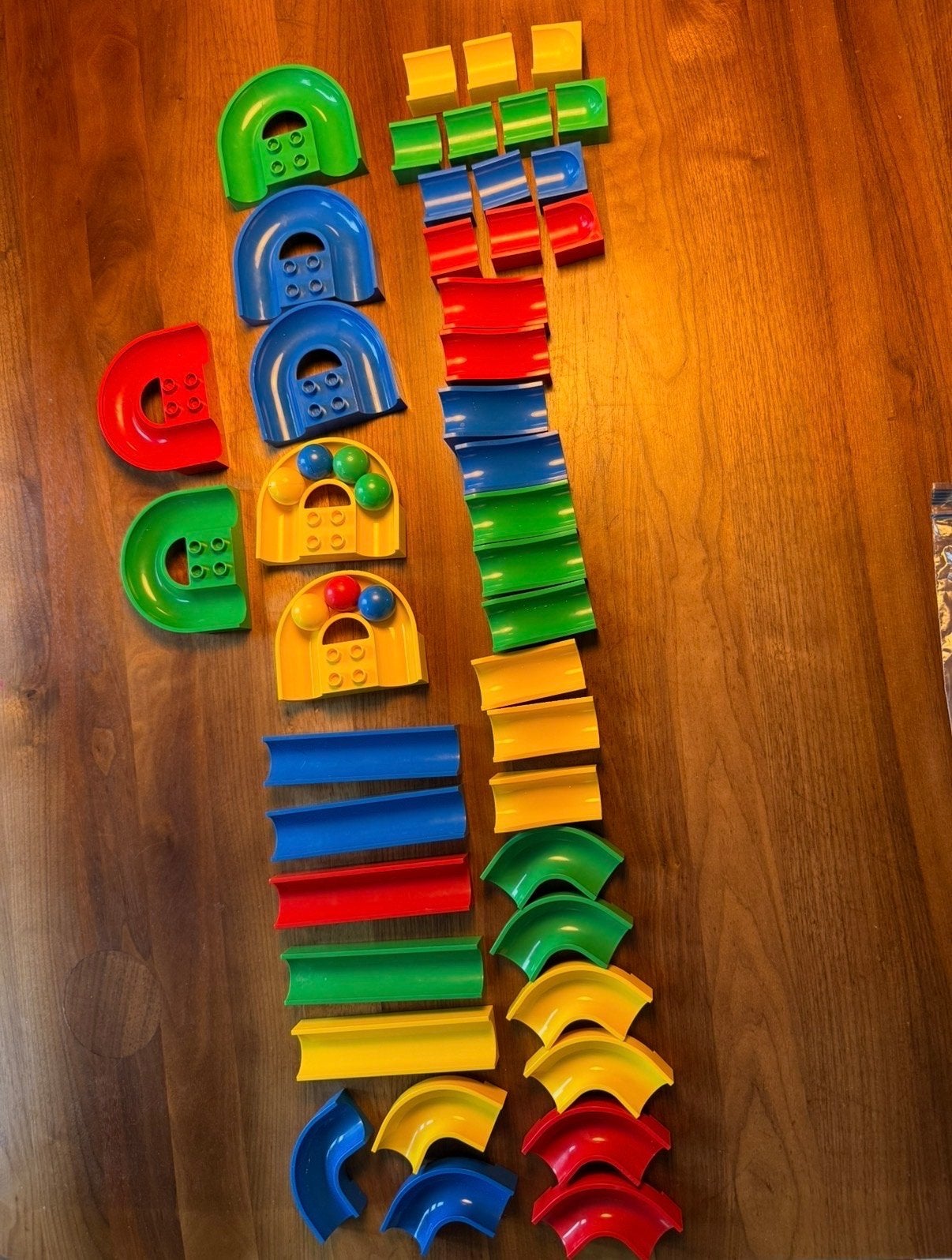 hubelino knikkerbaan onderdelen set, Kinderen en Baby's, Ophalen of Verzenden, Zo goed als nieuw