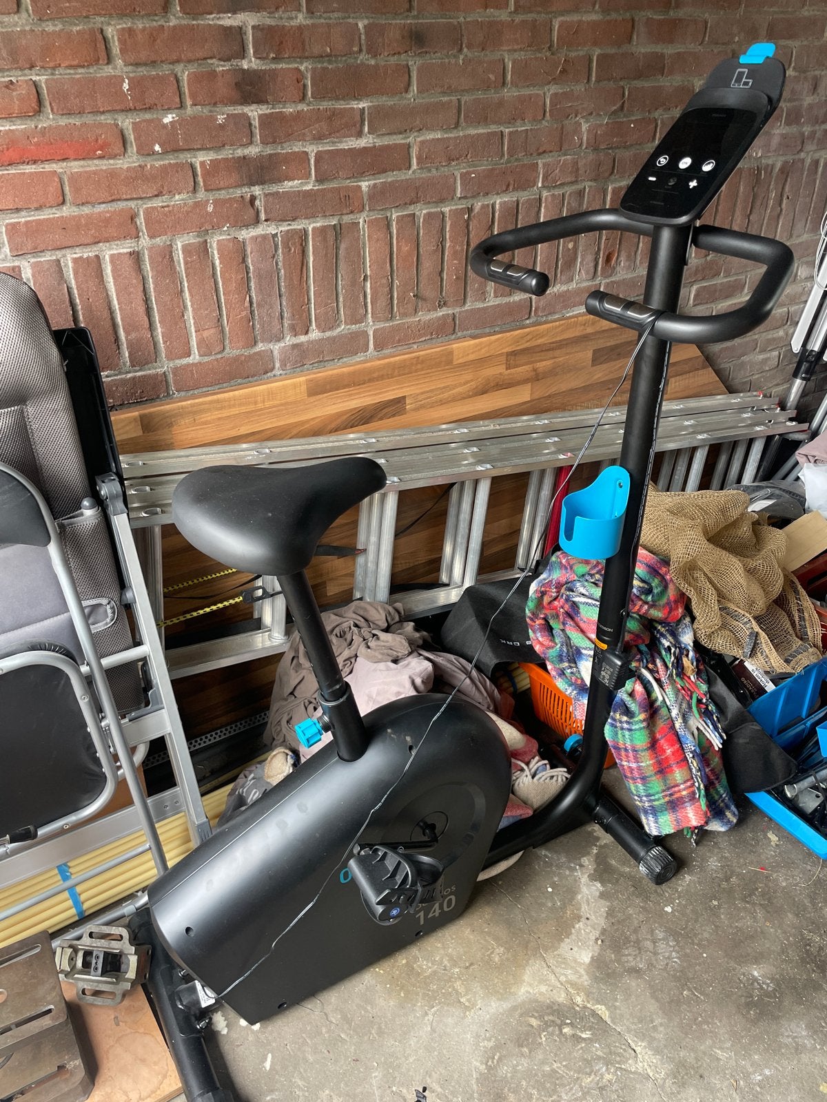 Domyos Hometrainer - Zo goed als nieuw met programma's, Ophalen, Zo goed als nieuw, Benen, Hometrainer