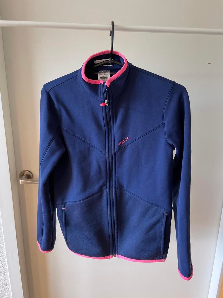 Sportjasje Wedze maat 146, Ophalen of Verzenden, Gedragen, Blauw, Overige typen