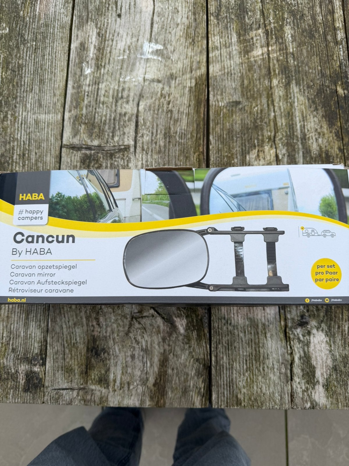 Caravan spiegels, Ophalen, Nieuw