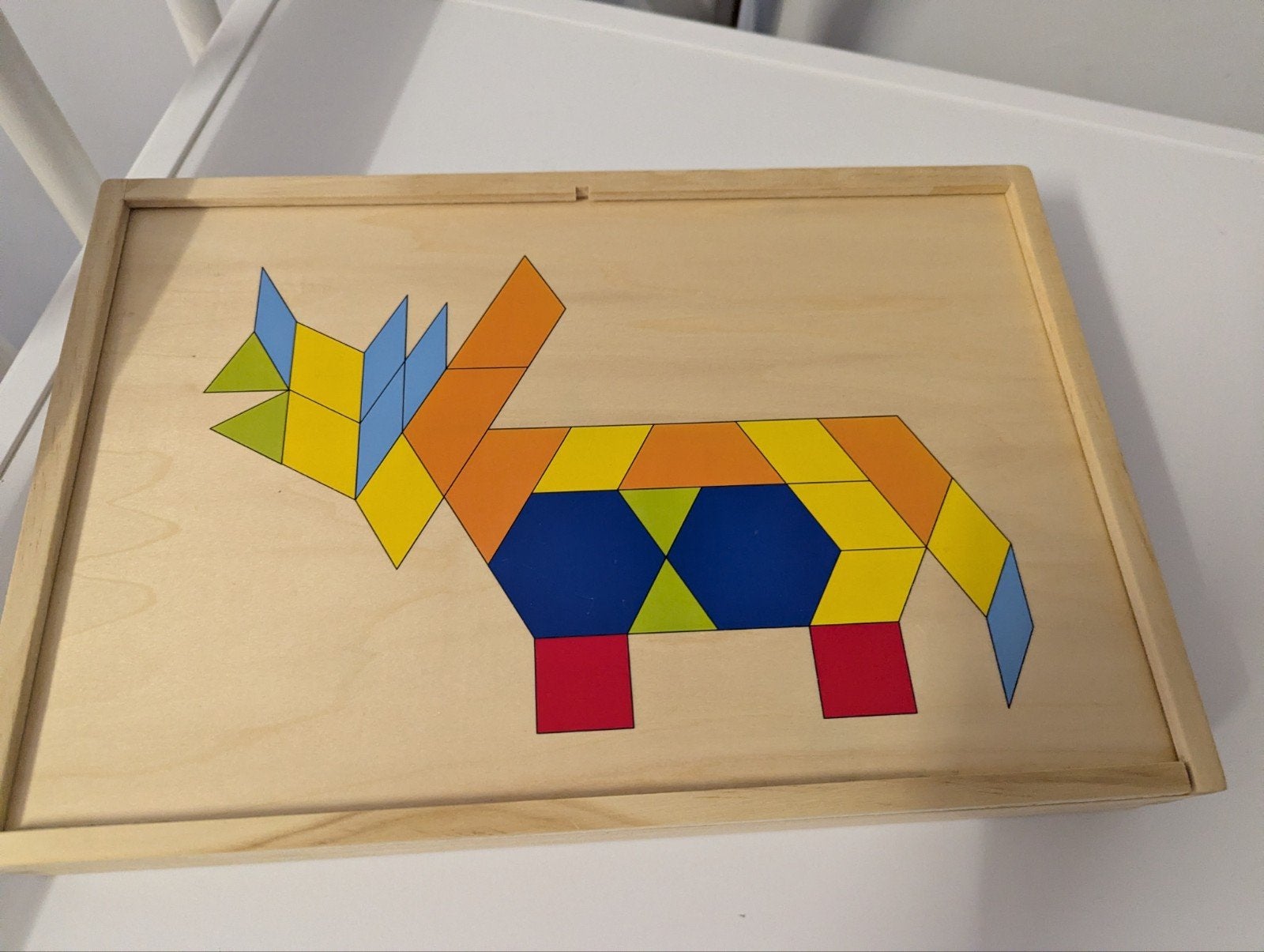 Mosaic spel educatief speelgoed, Ophalen of Verzenden, Zo goed als nieuw