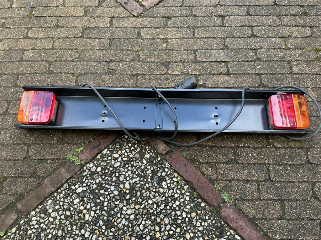 Achter-kentekenplaathouder, Auto-onderdelen, Verlichting, Ophalen, Gebruikt