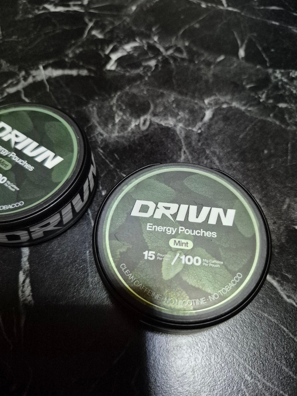 DRIVN Energy Pouches Mint - Cafeïne zonder nicotine, Ophalen, Nieuw, Overige typen