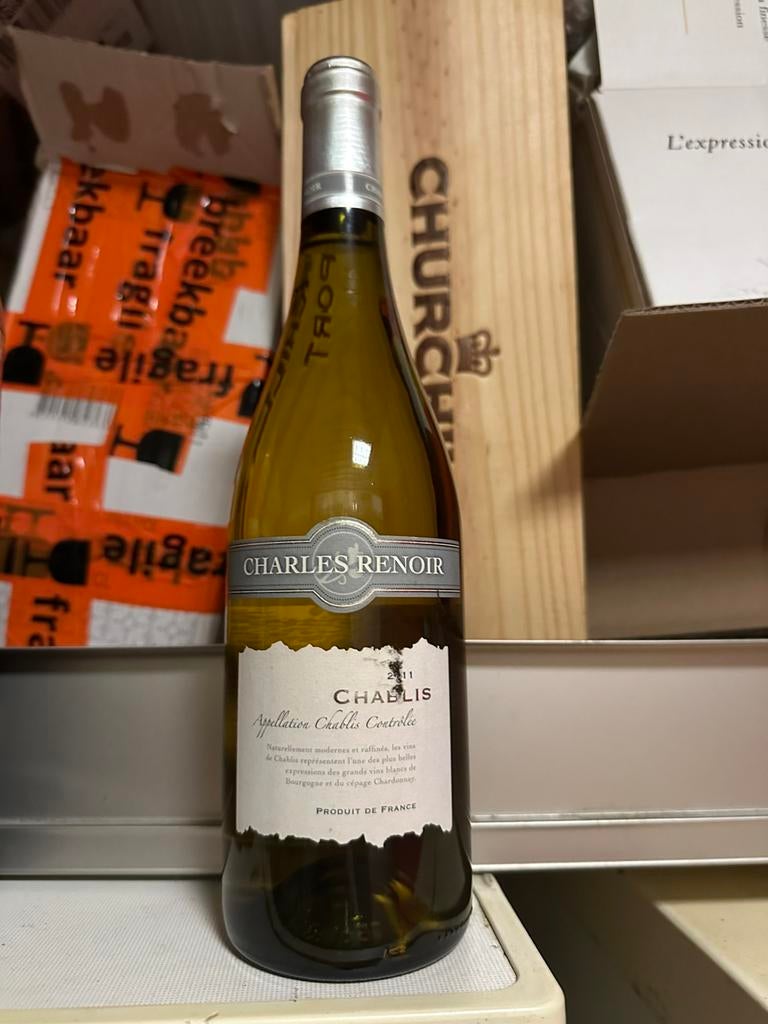 Chablis - Charles Resnoir, Ophalen of Verzenden, Zo goed als nieuw, Frankrijk, Rode wijn