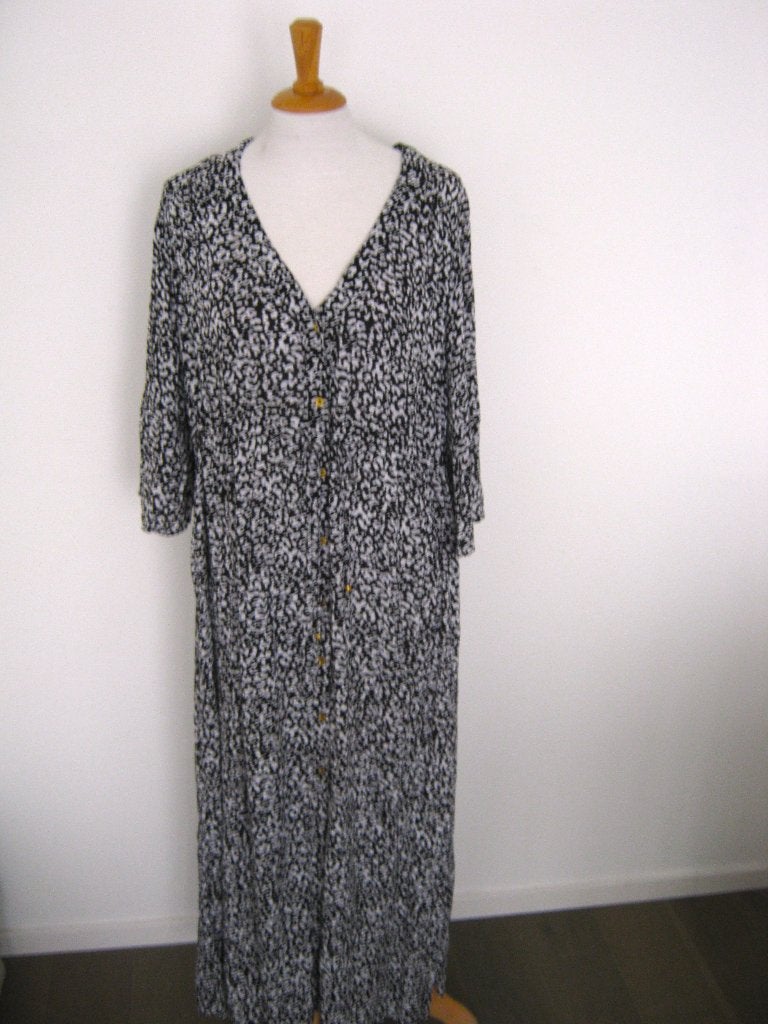 Jurk maat 44 - 46 van Marks & Spencer  ., Blauw, Maat 46/48 (XL) of groter, Nieuw, Ophalen of Verzenden