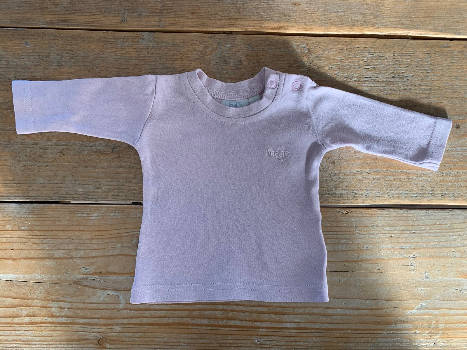 Roze shirtje van Feetje - maat 50, Ophalen of Verzenden, Gebruikt, Meisje, Shirtje of Longsleeve
