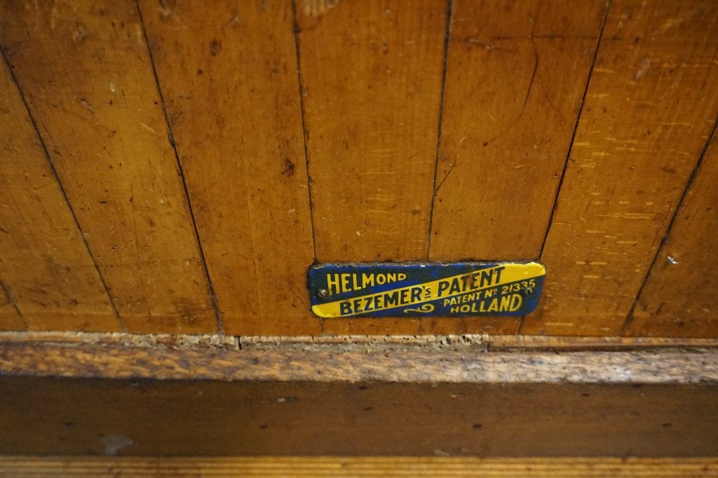 Bezemer patent hakblok slagersblok, Ophalen, Gebruikt, Hout