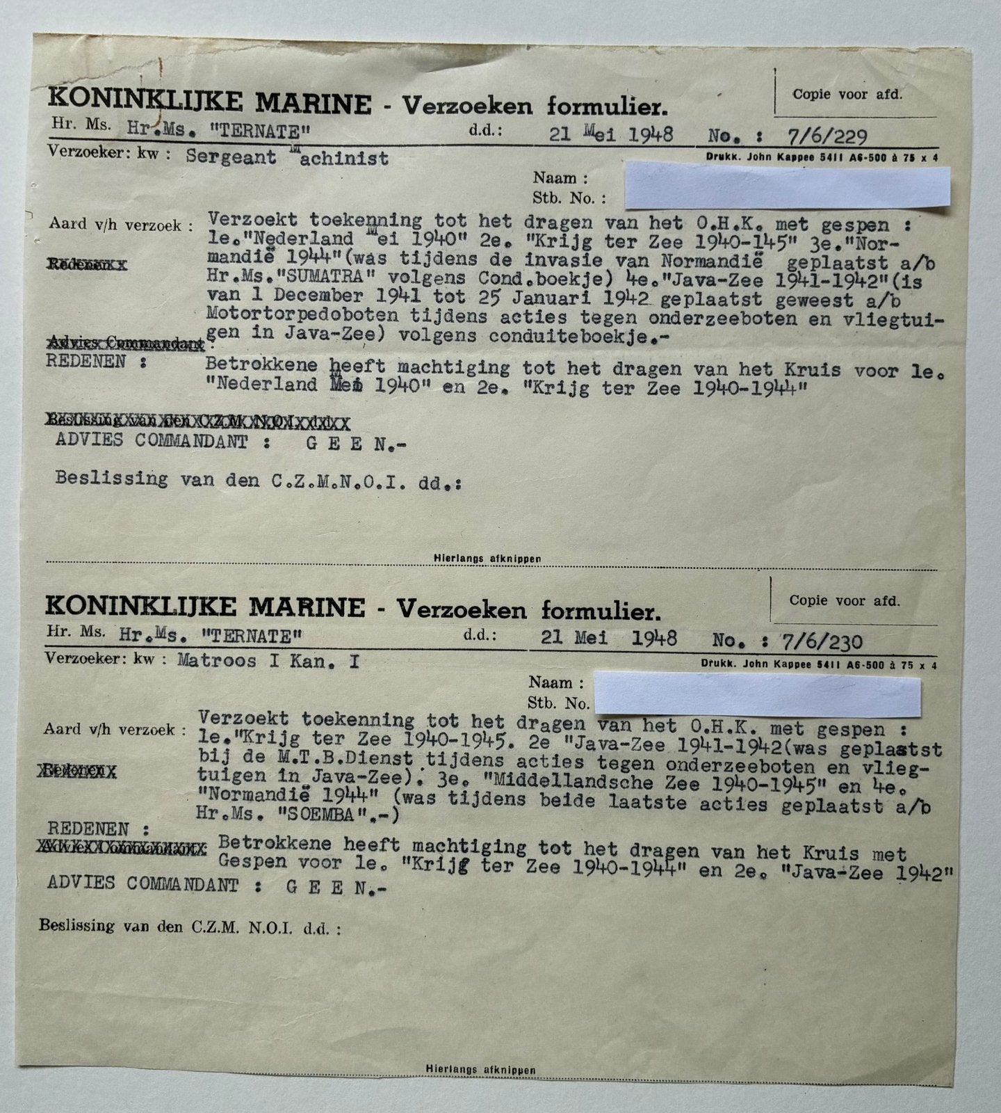 Medaille, oorkonde,, Verzenden, 1920 tot 1950, Overige typen