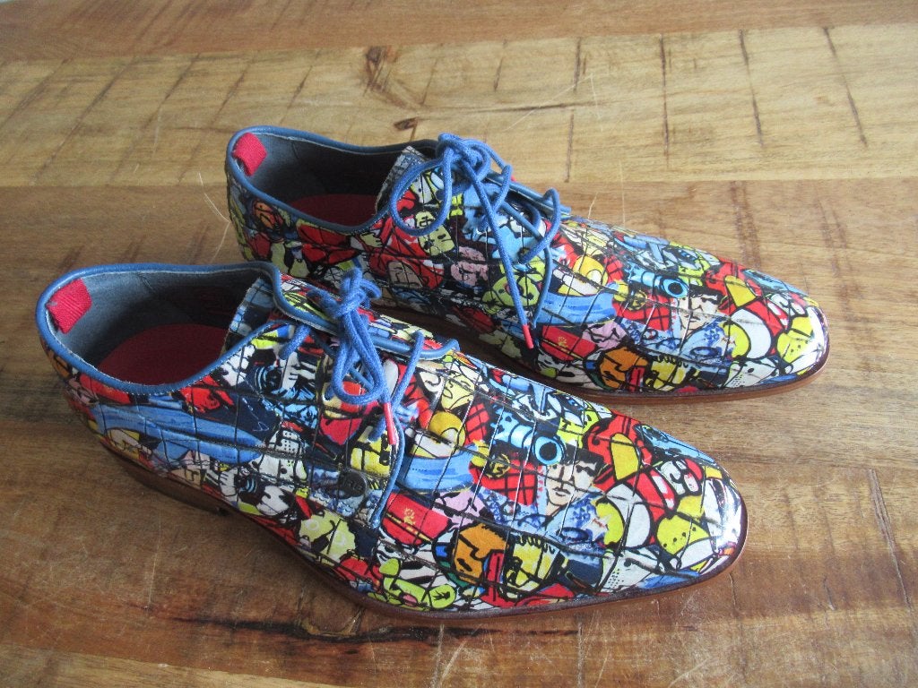 NIEUW maat 41 Rehab Herman Brood lage nette heren schoenen, Overige kleuren, Nieuw, Ophalen of Verzenden, Rehab