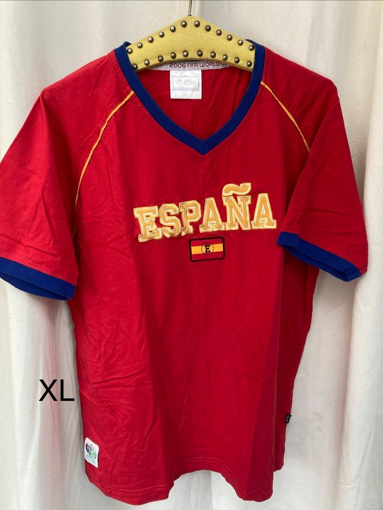 Voetbal shirt Spanje WK XL, Maat XL, Ophalen of Verzenden, Zo goed als nieuw, Shirt