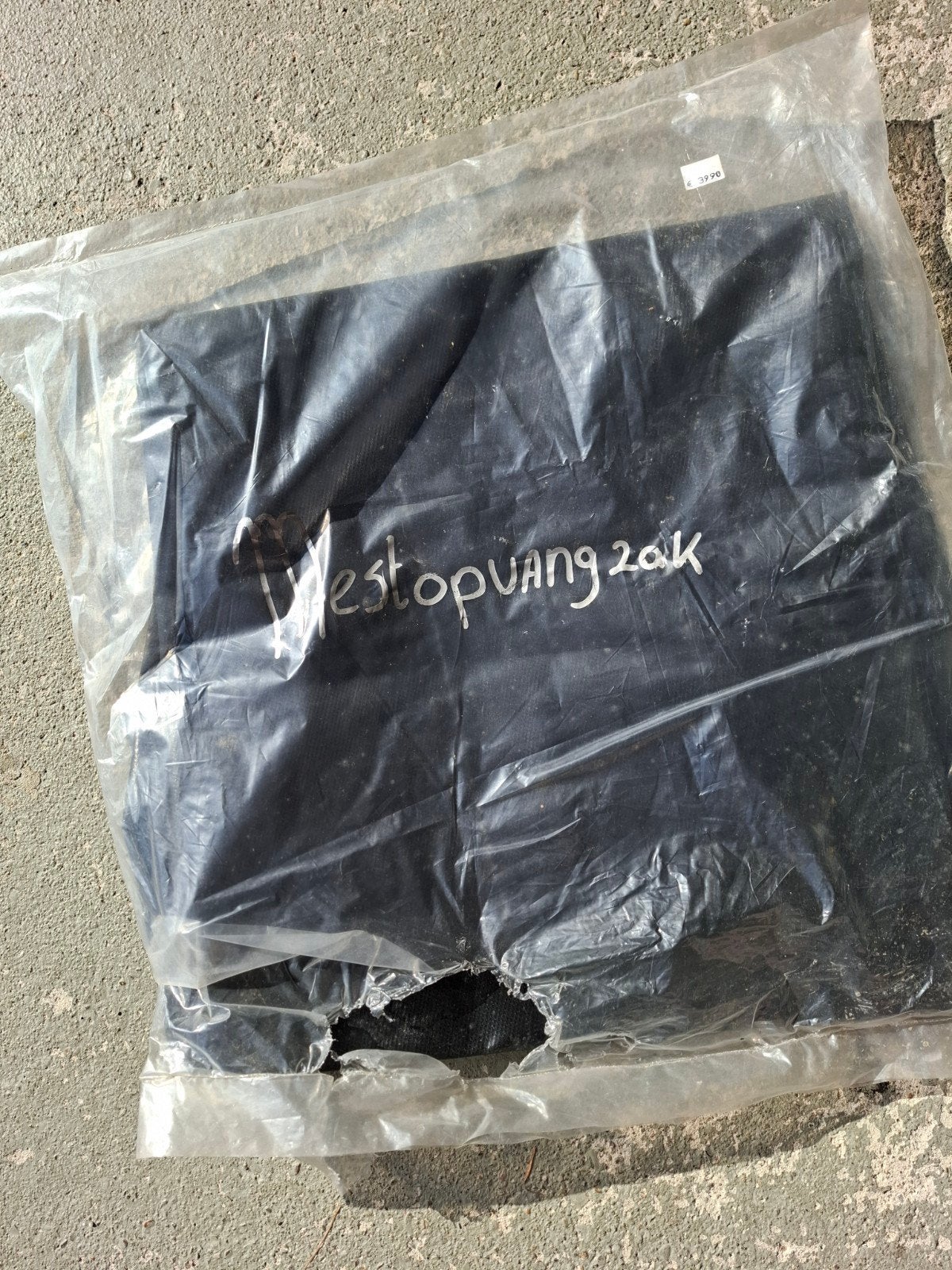 Mest opvangzak mennen paard, Ophalen of Verzenden