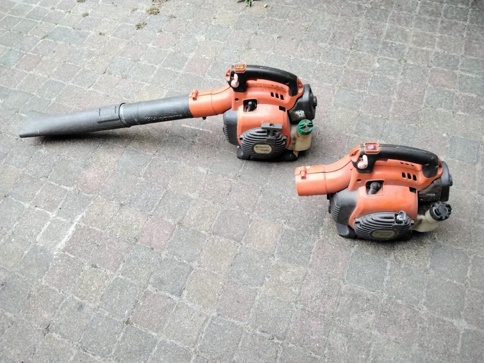 bladblazers husqvarna, Ophalen, Gebruikt, Benzine