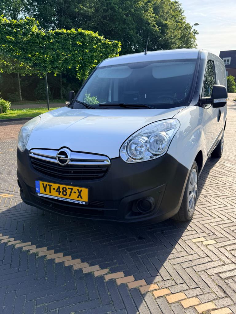 Opel Combo 1.6D 77KW 2016, Euro 5, Stof, 4 cilinders, Wit