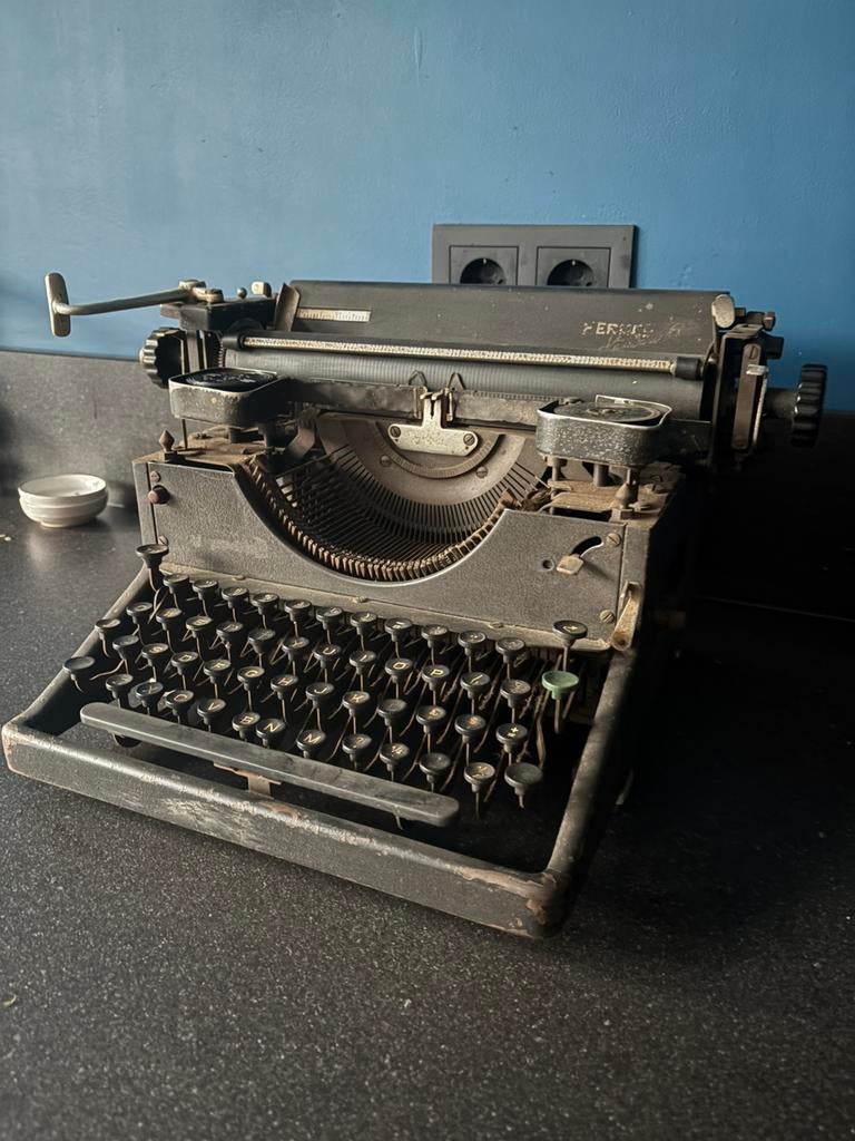 Hermes standard 6 typemachine, Diversen, Typemachines, Ophalen, Gebruikt