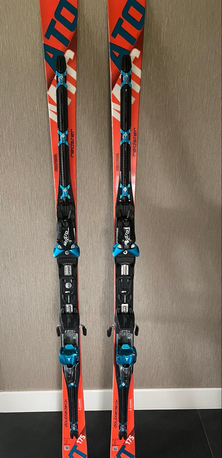 Atomic Redster Doubledeck XT 175 cm ski's, Ophalen, 160 tot 180 cm, Gebruikt, Atomic