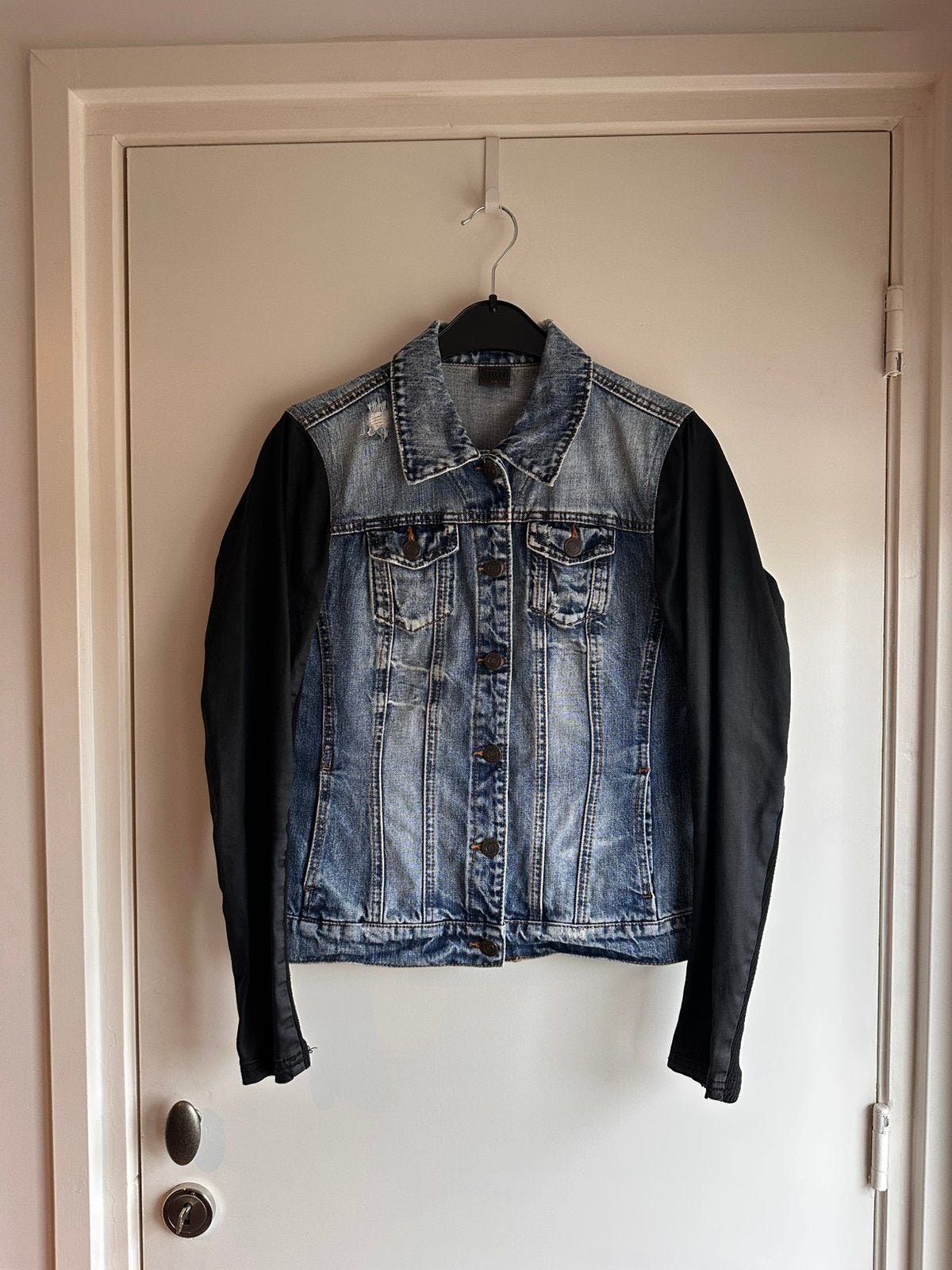 Object denim jacket - maat 38, Ophalen of Verzenden, Gedragen, Maat 38/40 (M), Blauw