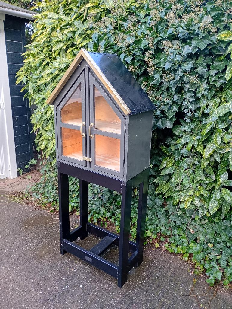 Minibieb, Huis en Inrichting, Kasten | Boekenkasten, Nieuw, 50 tot 100 cm, Minder dan 100 cm, 25 tot 50 cm, Ophalen of Verzenden