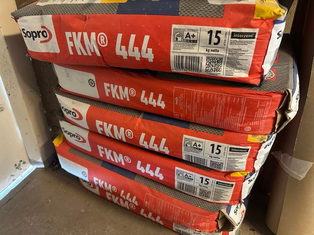 Sopro FKM 444 tegellijm - 15 kg zakken, Doe-het-zelf en Verbouw, Ophalen, Nieuw