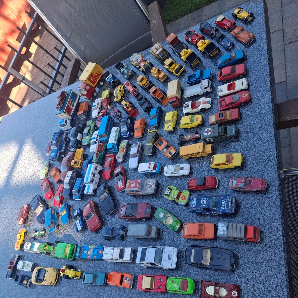 Grote verzameling diverse speelgoedauto's, Ophalen, Gebruikt