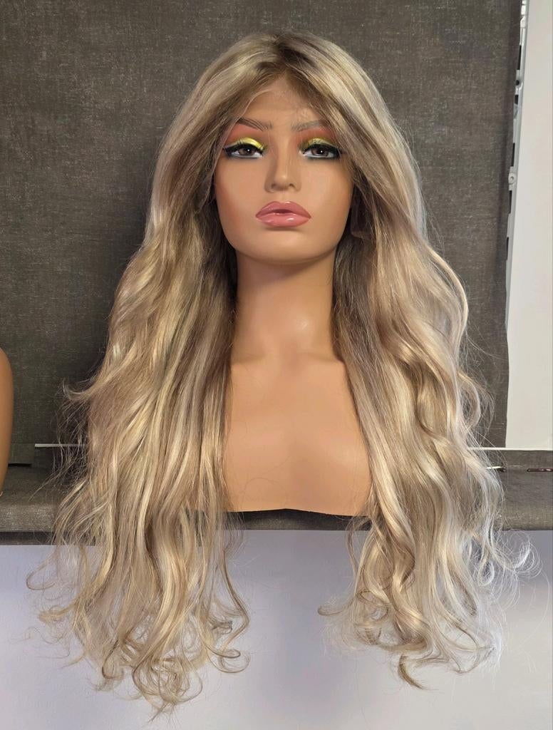 Lace wig echt haar, Ophalen of Verzenden, Nieuw, Pruik of Haarverlenging