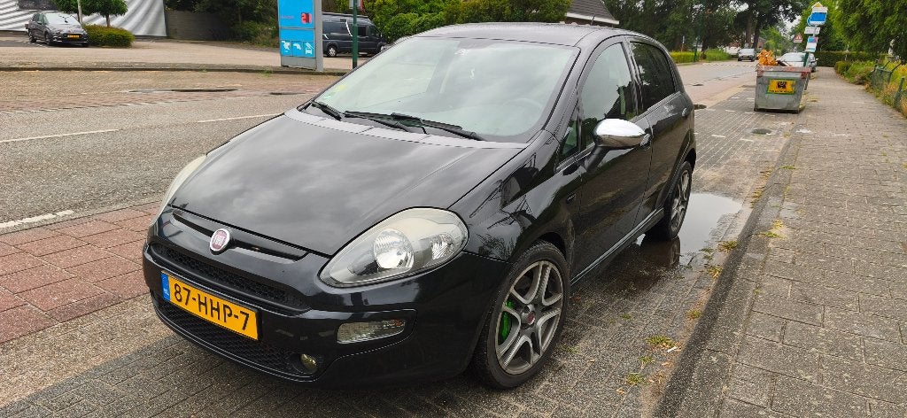 Fiat Abarth G. Punto 1.4 16V Turbo(270pk)5DR 2008 Zwart, Auto's, Voorwielaandrijving, 15 km/l, 1145 kg, Zwart