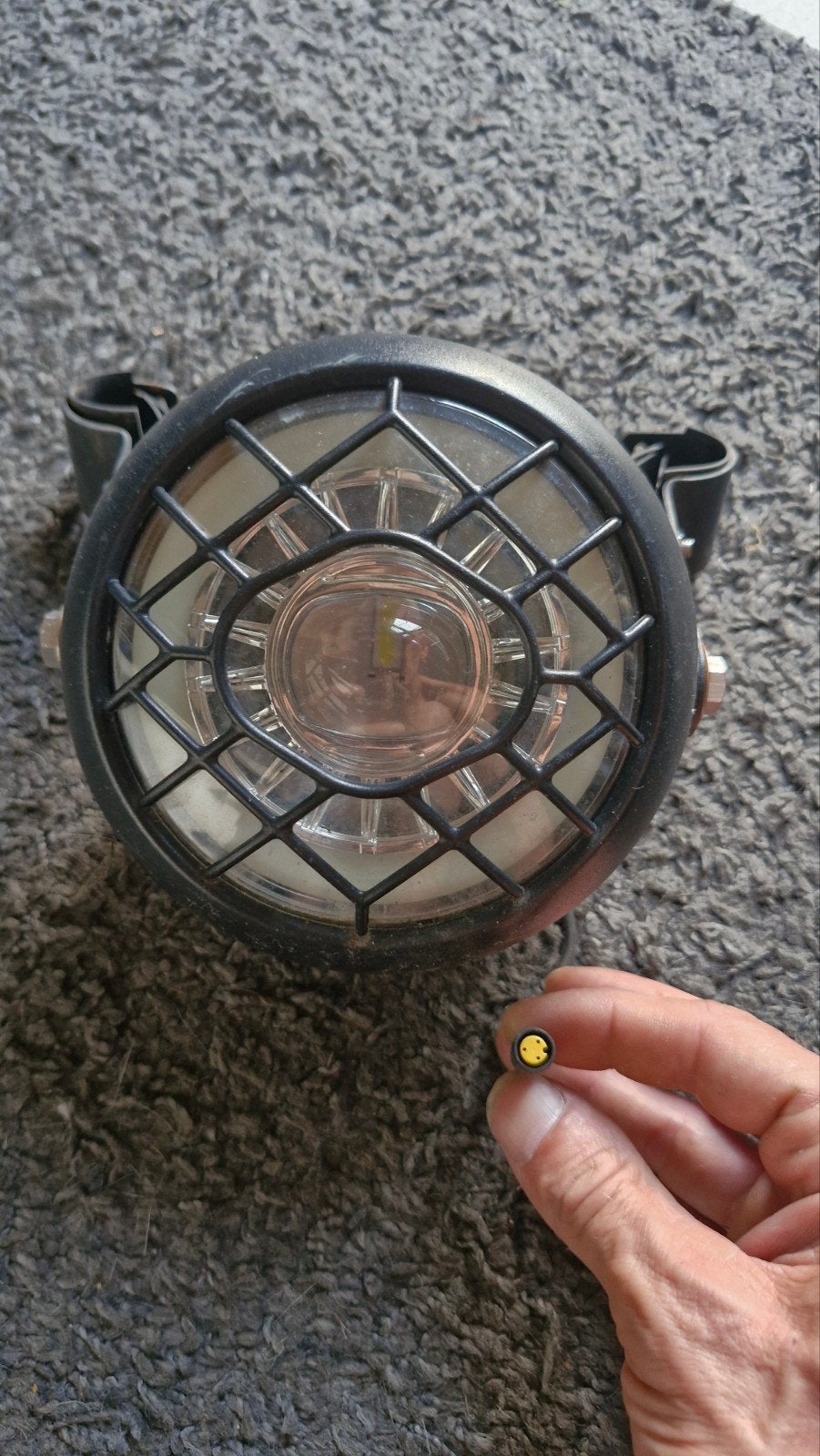 Fatbike koplamp met toeter te koop, Fietsen en Brommers, Ophalen of Verzenden, Gebruikt, Fatbike