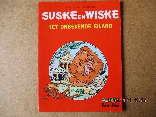 adv0973 suske en wiske presto print 2, Eén stripboek, Ophalen, Gelezen