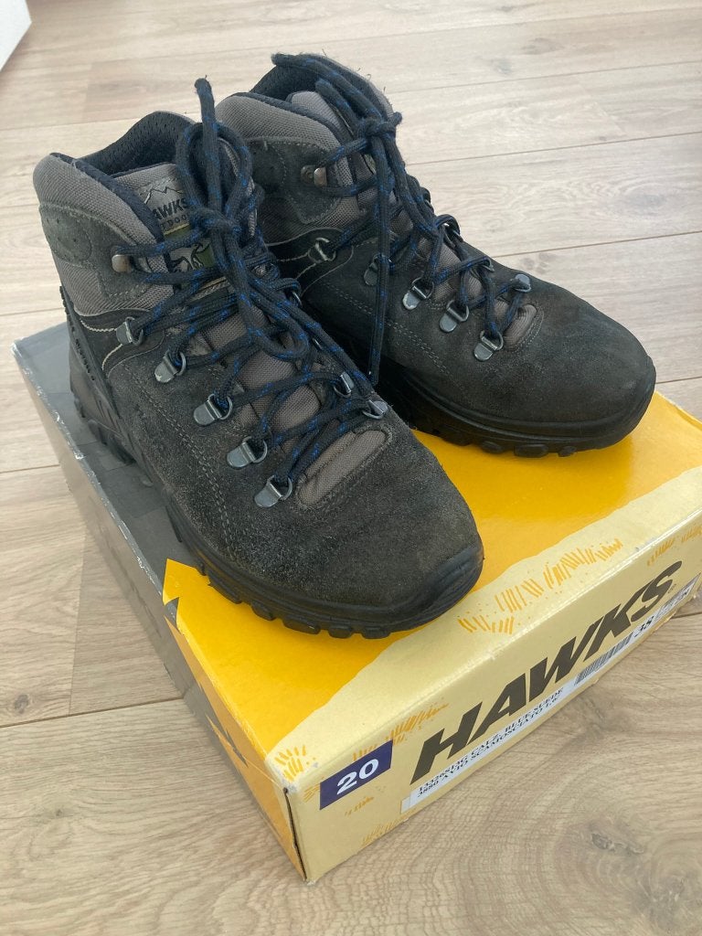 Blauwe Hawks bergschoenen maat 38, Gebruikt, Schoenen, Ophalen of Verzenden, Hawks