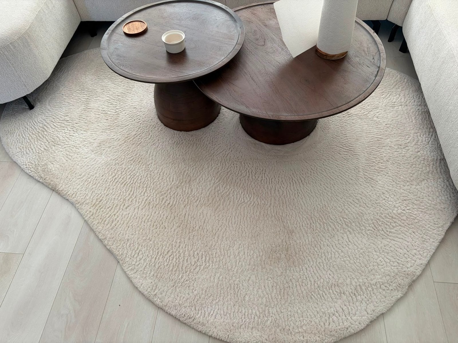 Karwei vloerkleed Sicilie Flow Creme 160x230 cm, Gebruikt, 150 tot 200 cm, 200 cm of meer, Ophalen of Verzenden