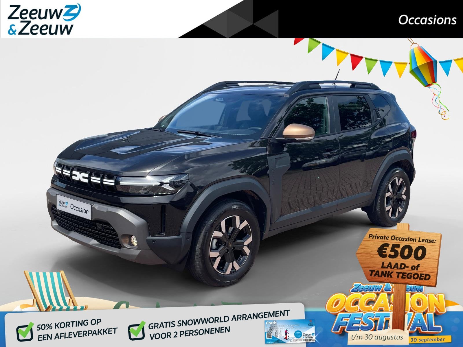 Dacia Duster 1.0 TCe 100 ECO-G Extreme *Navigatie+Camera*Cli, Voorwielaandrijving, Gebruikt, Duster, Zwart