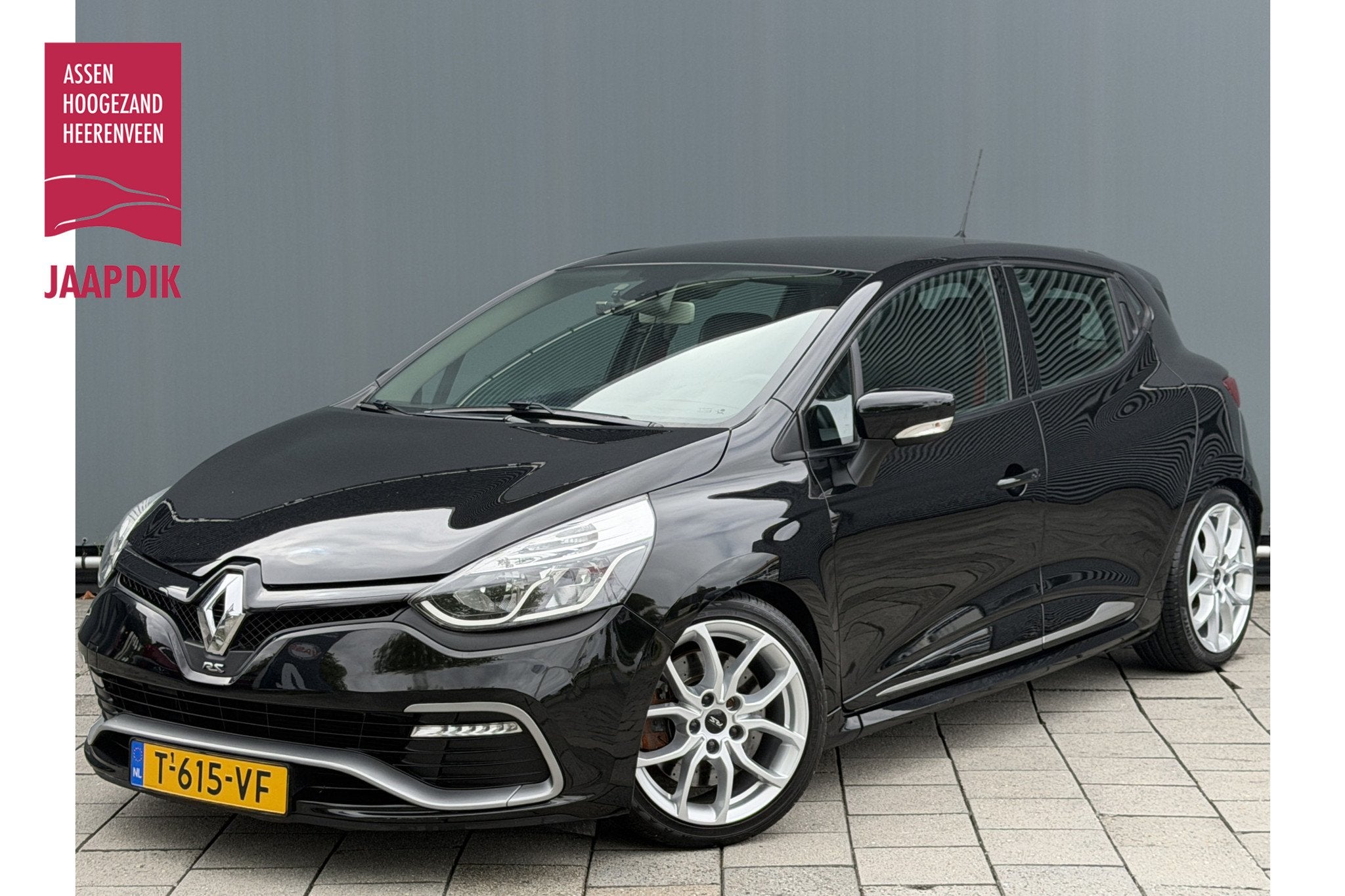 Renault Clio BWJ 2016 | 1.6T 200PK RS AUTOMAAT | LEER | STOE, 1618 cc, Gebruikt, 4 cilinders, Zwart