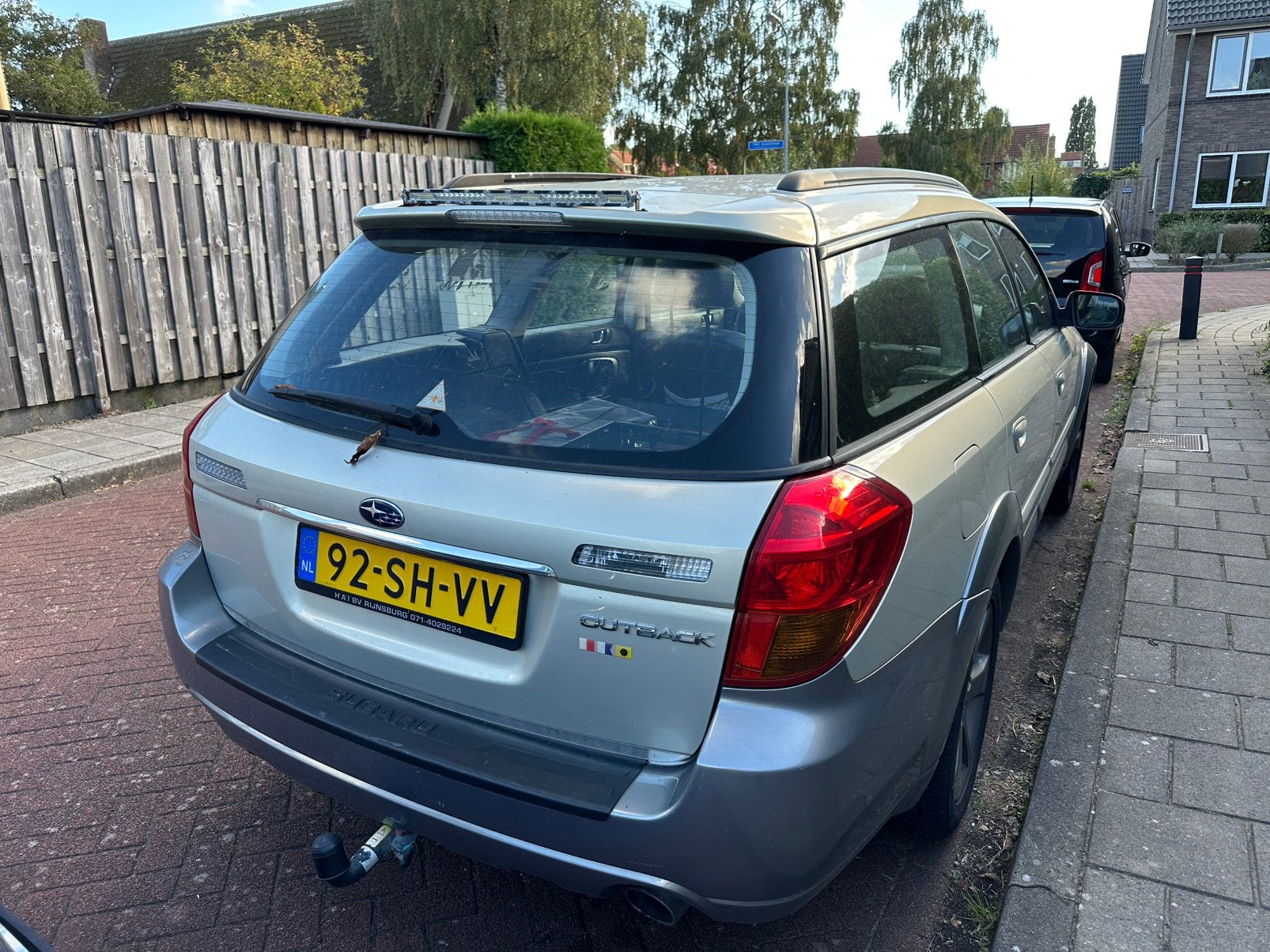 Subaru Legacy Outback 2.5, Ophalen
