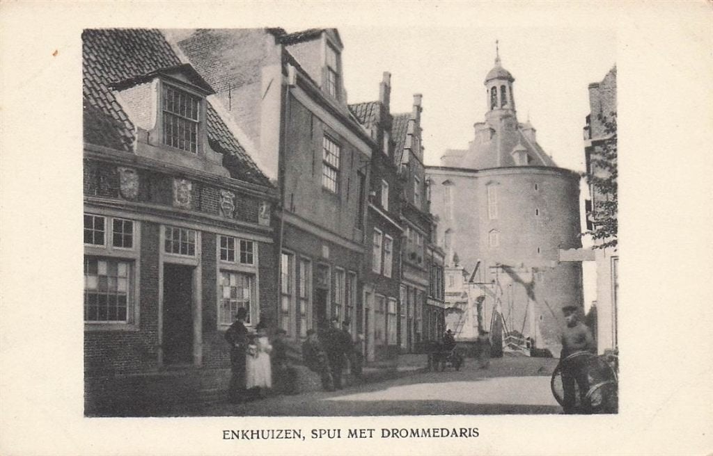 702-229-035 Enkhuizen Spui Met Drommedaris, Verzenden, Voor 1920, Noord-Holland