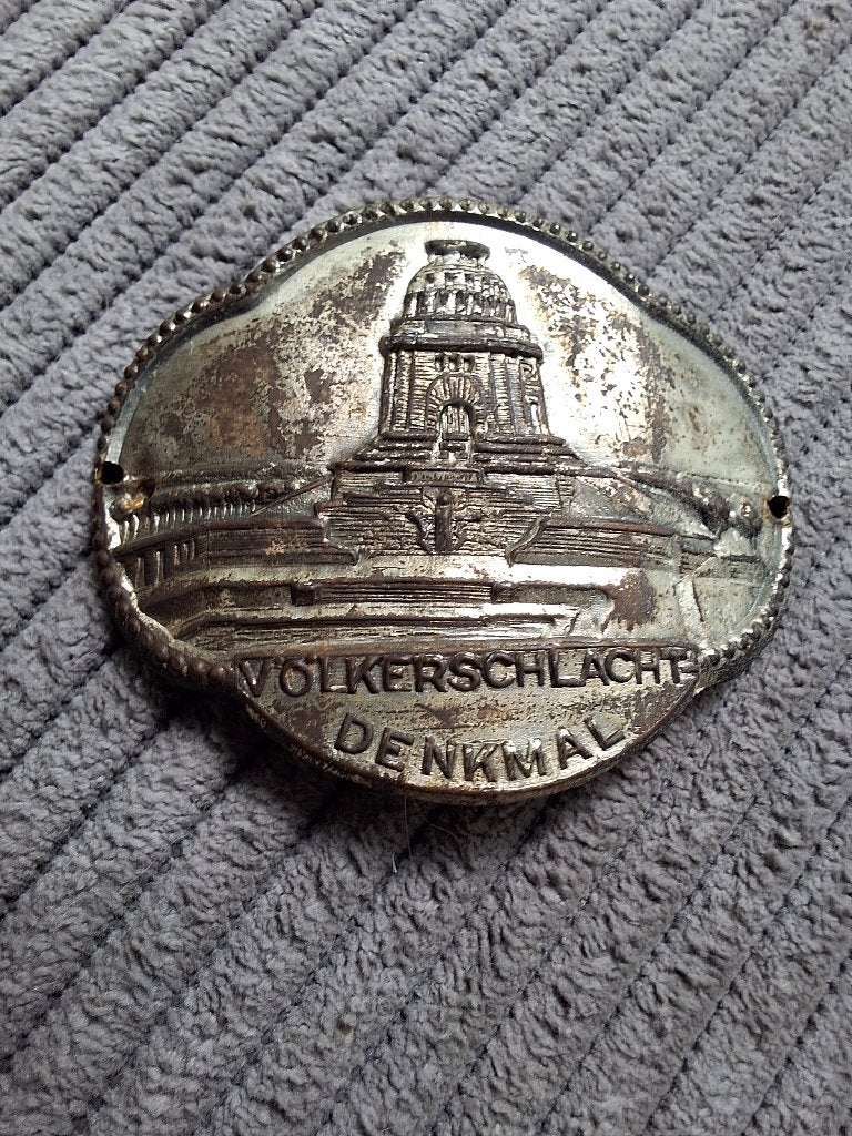 Völkerschlachtdenkmal Leipzig 1813 1913 souvenir plaatje, Verzenden, Overige soorten, Duitsland, Overige typen