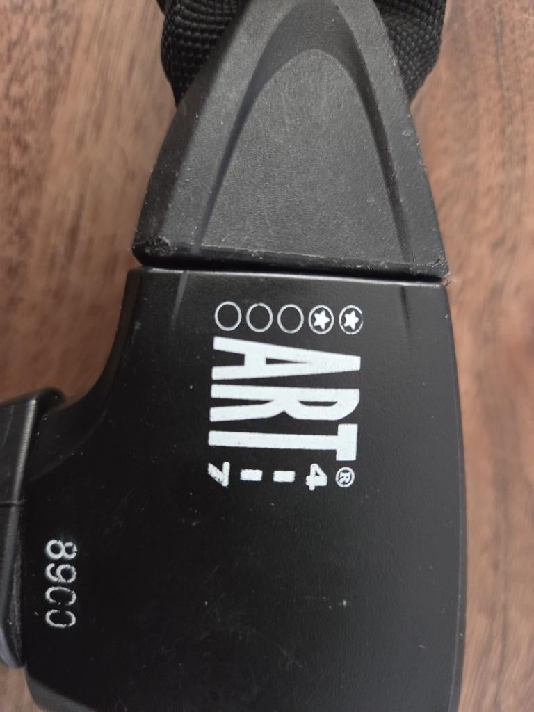 ABUS Slot ART 2 MBT 4117 Zwart, Verzenden, Zo goed als nieuw, Kettingslot