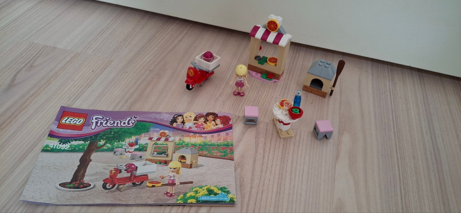 Lego Friends 41092 Stephanie's Pizzeria, Lego, Friends, Ophalen of Verzenden, Zo goed als nieuw