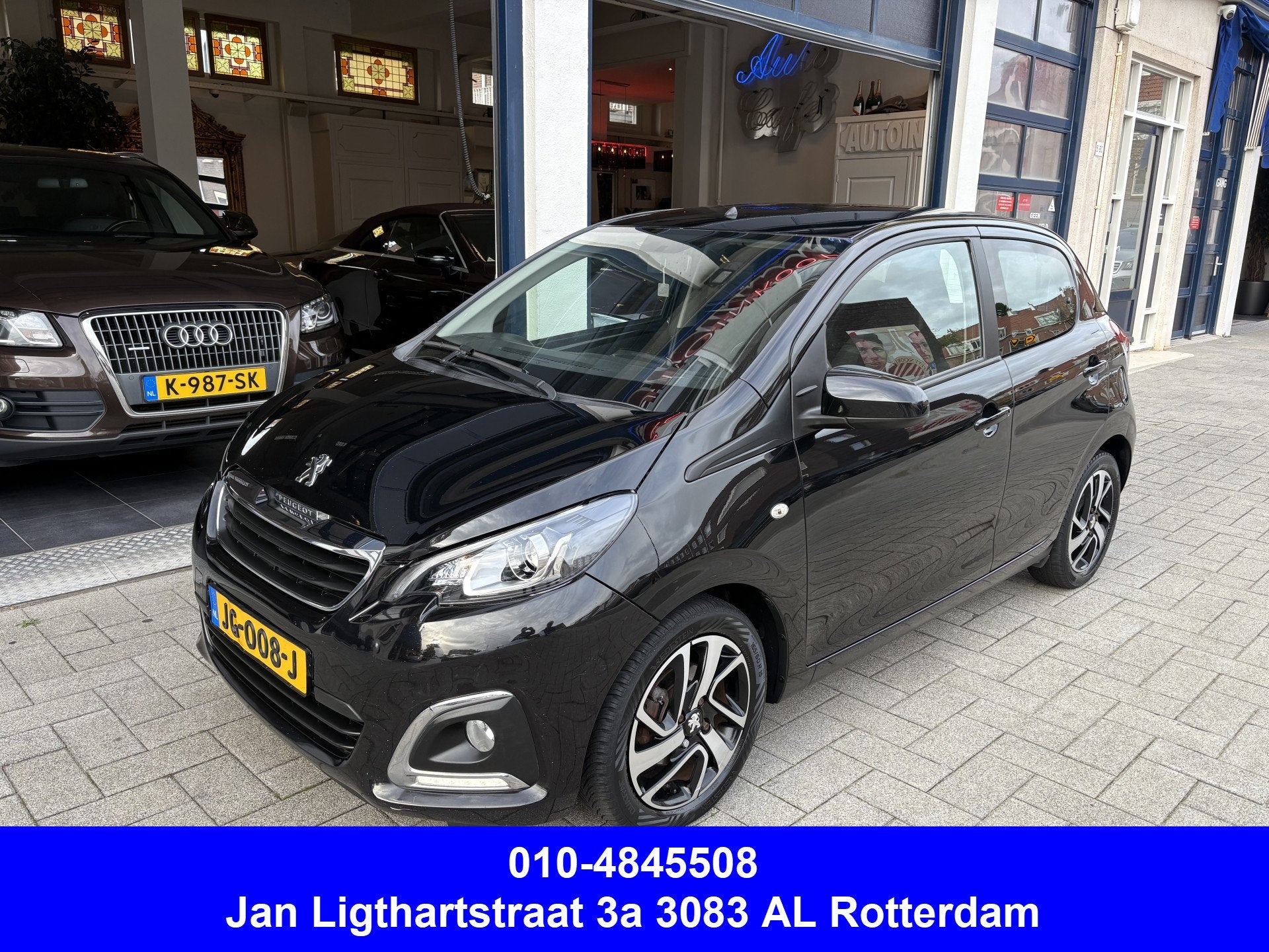 Peugeot 108 1.2 VTi Allure 82 PK 5-DEURS/CLIMA/CAMERA/CRUISE, Voorwielaandrijving, Gebruikt, Euro 6, 840 kg