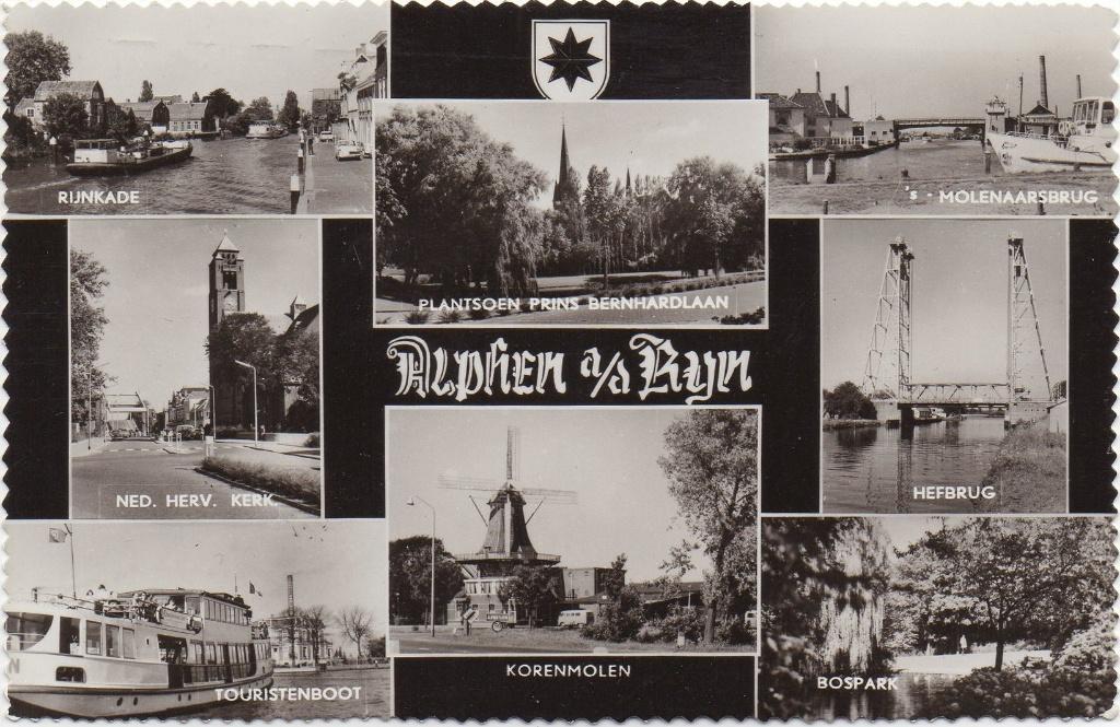 Alphen aan den Rijn, Verzamelen, Ansichtkaarten | Nederland, Ophalen of Verzenden, 1980 tot heden, Gelopen, Zuid-Holland