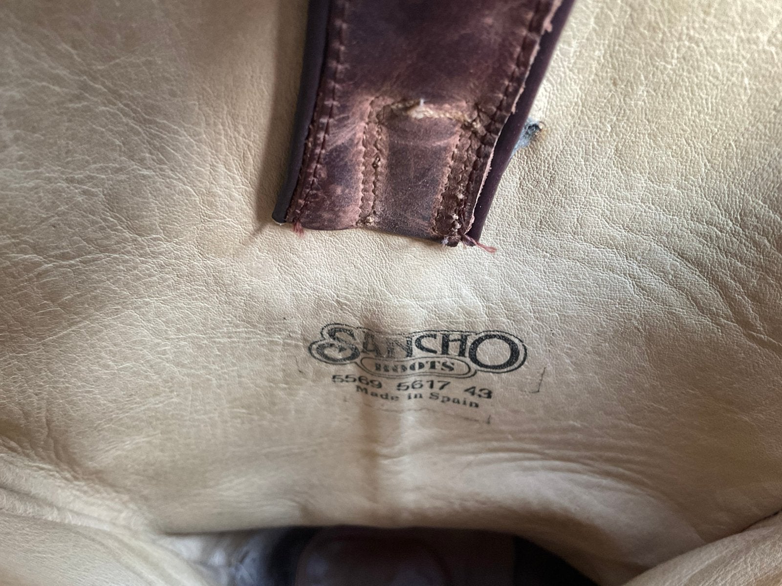 Sancho herenlaarzen mt 43, Kleding | Heren, Ophalen of Verzenden, Zo goed als nieuw, Zwart