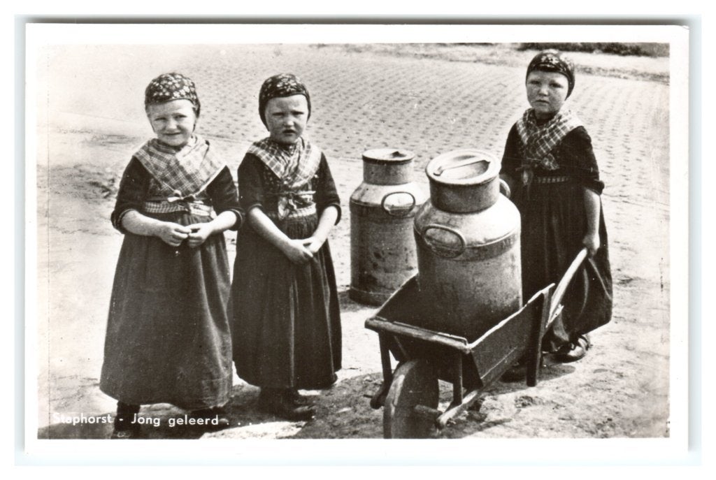 Staphorst, Jong geleerd....., Ophalen of Verzenden, 1940 tot 1960, Ongelopen, Overijssel