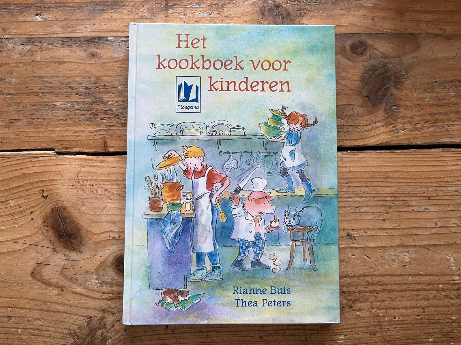 Het kookboek voor kinderen - Rianne Buis & Thea Peters, Boeken, Gelezen, Voorgerechten en Soepen, Ophalen of Verzenden, Gezond koken