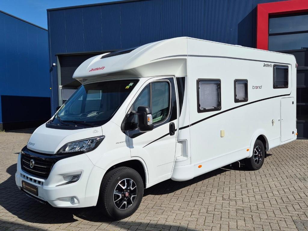 Dethleffs Trend 7057, 27.000km, in TOP staat met garantie!, Fiat, Bedrijf, Dethleffs, Half-integraal