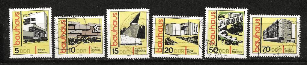DDR 2508-2513, Ophalen of Verzenden, BRD, Gestempeld