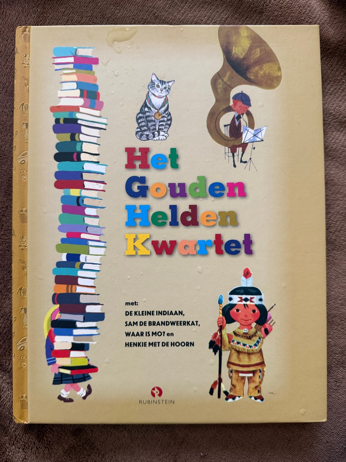 Het Gouden Helden Kwartet - Kinderboek, Ophalen of Verzenden, Zo goed als nieuw, Fictie algemeen